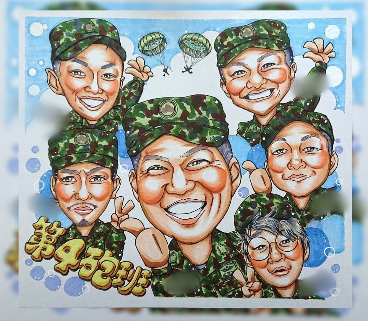 可愛い似顔絵☆お写真からお描きします 想いを伝えたい大切な人へのプレゼントに イメージ6