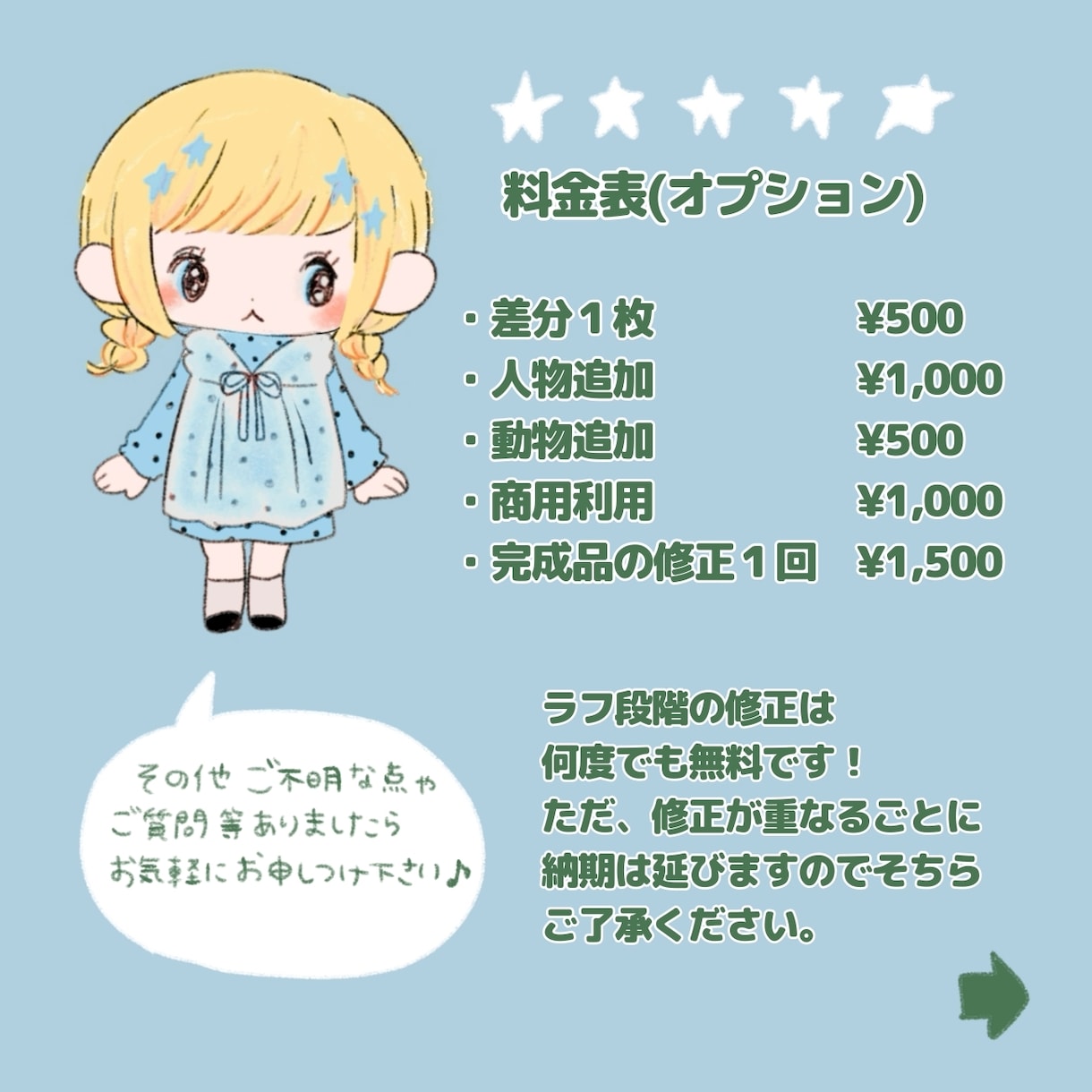 かわいい似顔絵かきます あたたかくてPOPでかわいいイラスト イメージ3