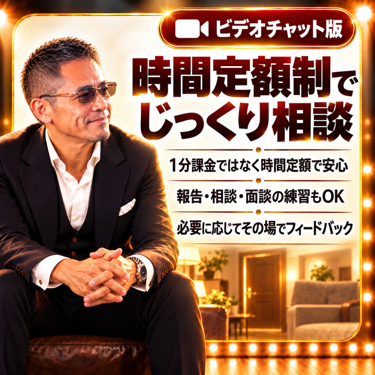 元上場企業管理職が仕事の悩みをビデオ相談します 愚痴OK。裏側の仕組み、面接・商談の実践練習まで対応します イメージ9