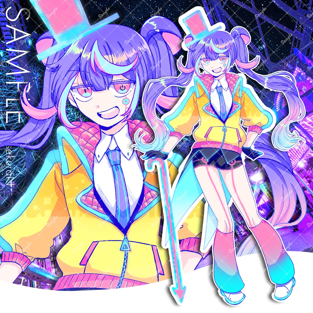 デザインおまかせもOK！立ち絵イラストを制作します TRPGやゲーム、配信などさまざまな場面で使用可能！ イメージ6
