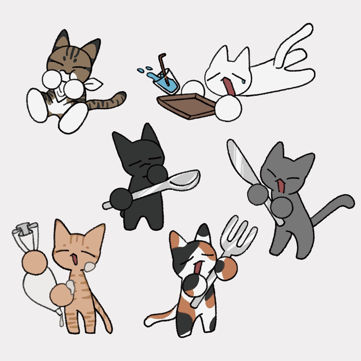 ゆるめのイラスト描きます ゆるくて可愛いイラストを描きます イメージ2