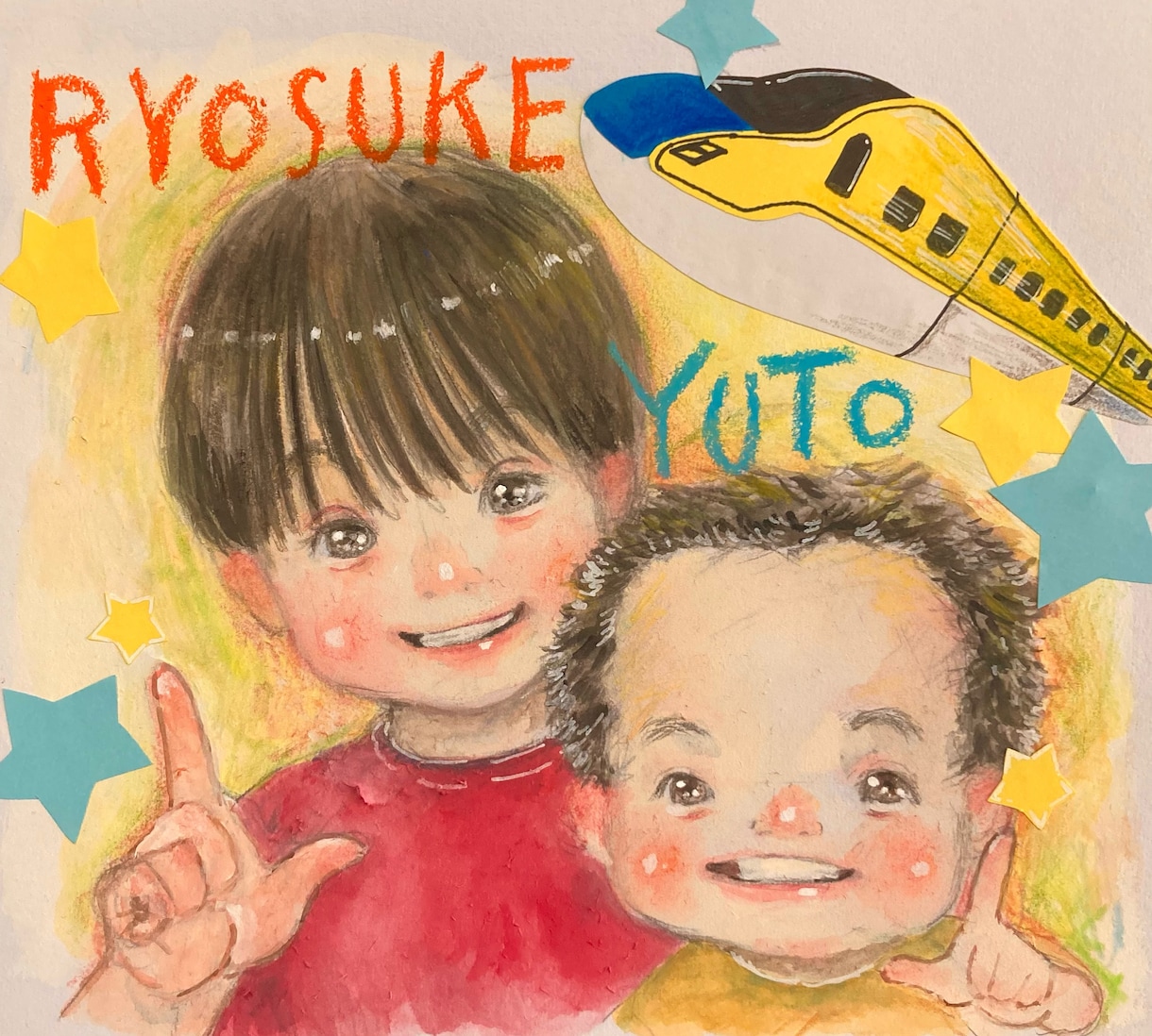 アナログイラストで可愛い女の子描きます その他食べ物や似顔絵も承ります！ イメージ4