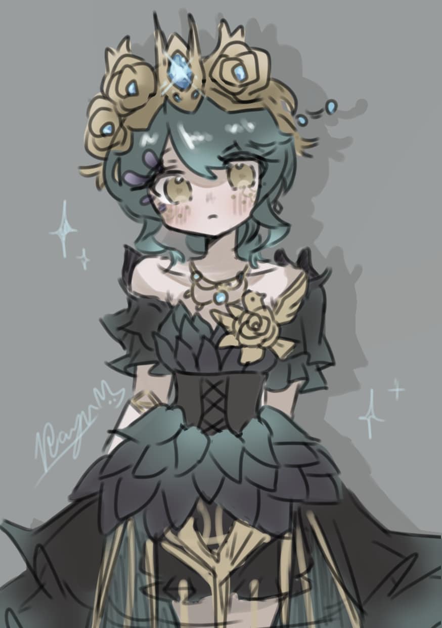 可愛いふわっとしたイラストを描きます 可愛い系病みかわ系の女の子が得意です！ イメージ5