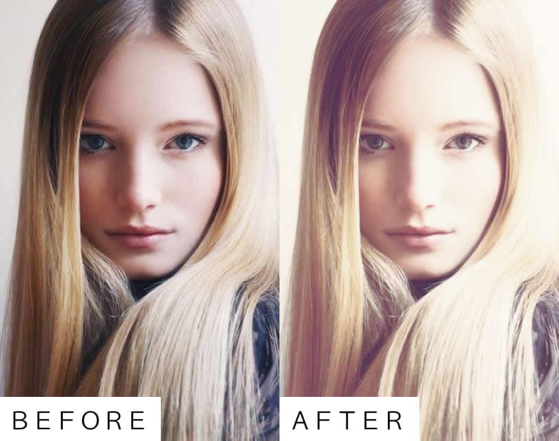 （美容関係のチラシやホームページに）イメージ写真をかっこよくPhotoshopで加工します　 イメージ2