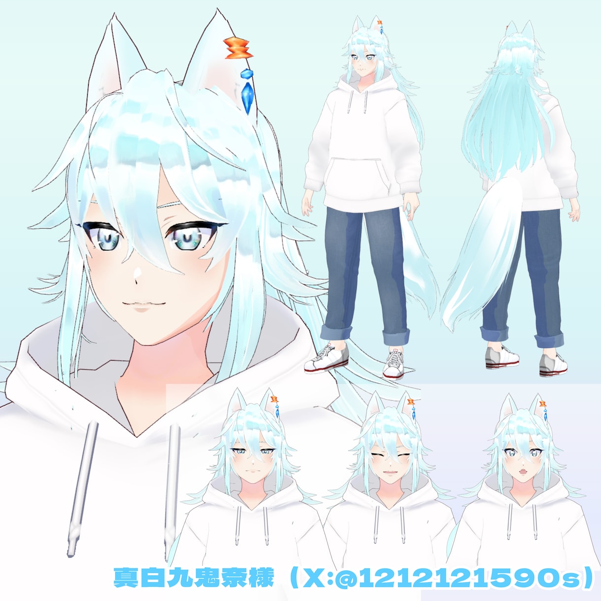 3D化の夢、現役vtuberが叶えます vroidなのでコスパ◎！絵柄の完全再現が持ち味です！ イメージ4