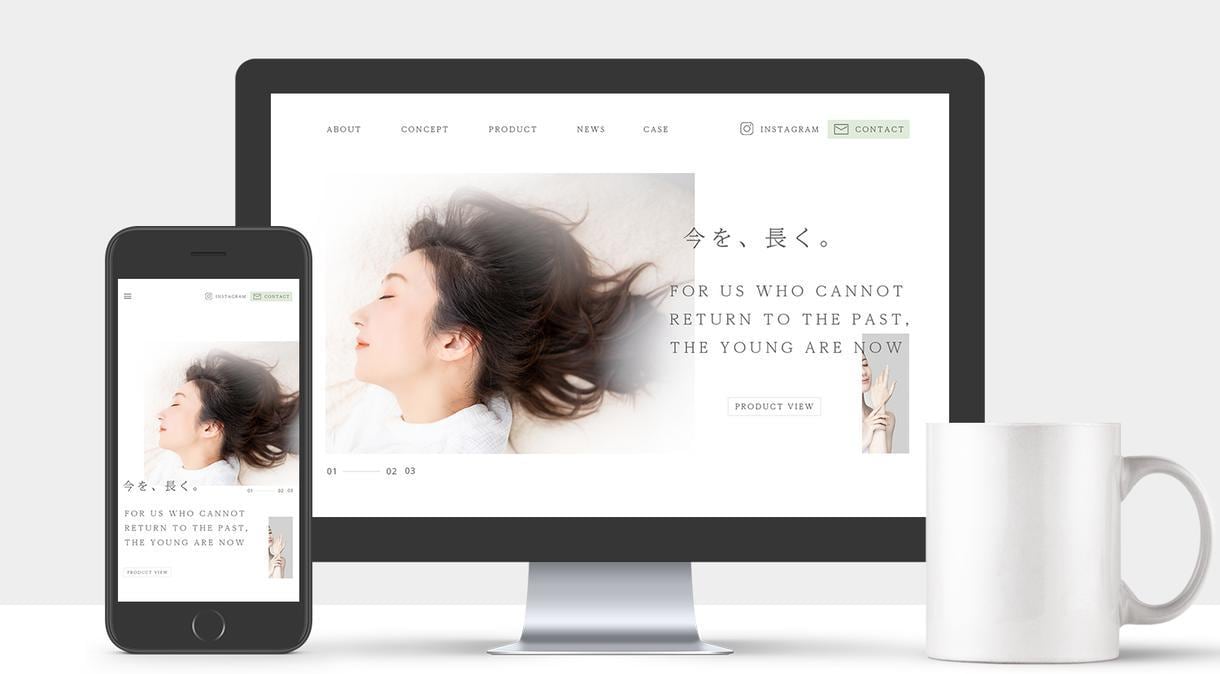 コンサル付き！集客+SEOに強いHP制作します プロ仕様のスタイリッシュデザイン＆マーケティング戦略で制作！ イメージ2