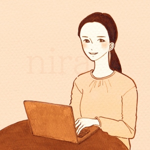 大人かわいいアイコン用イラスト描きます インク１色のみでかわいくお描きします0v0 イメージ4