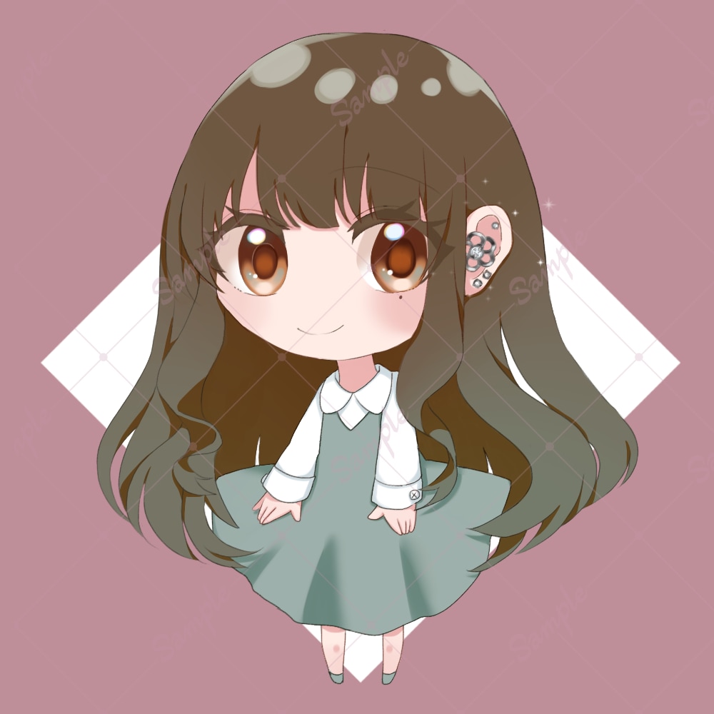 安価で/充実のサービス/目を惹くアイコン描きます ラフまでなら何度でもリテイク可能！気に入るまでとことん対応！ イメージ2