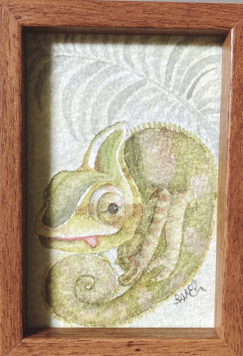 小さいサイズの食べ物と動物の水彩イラスト承ります アナログ水彩のほんわかタッチで細かめにおいしそうに描きます イメージ3