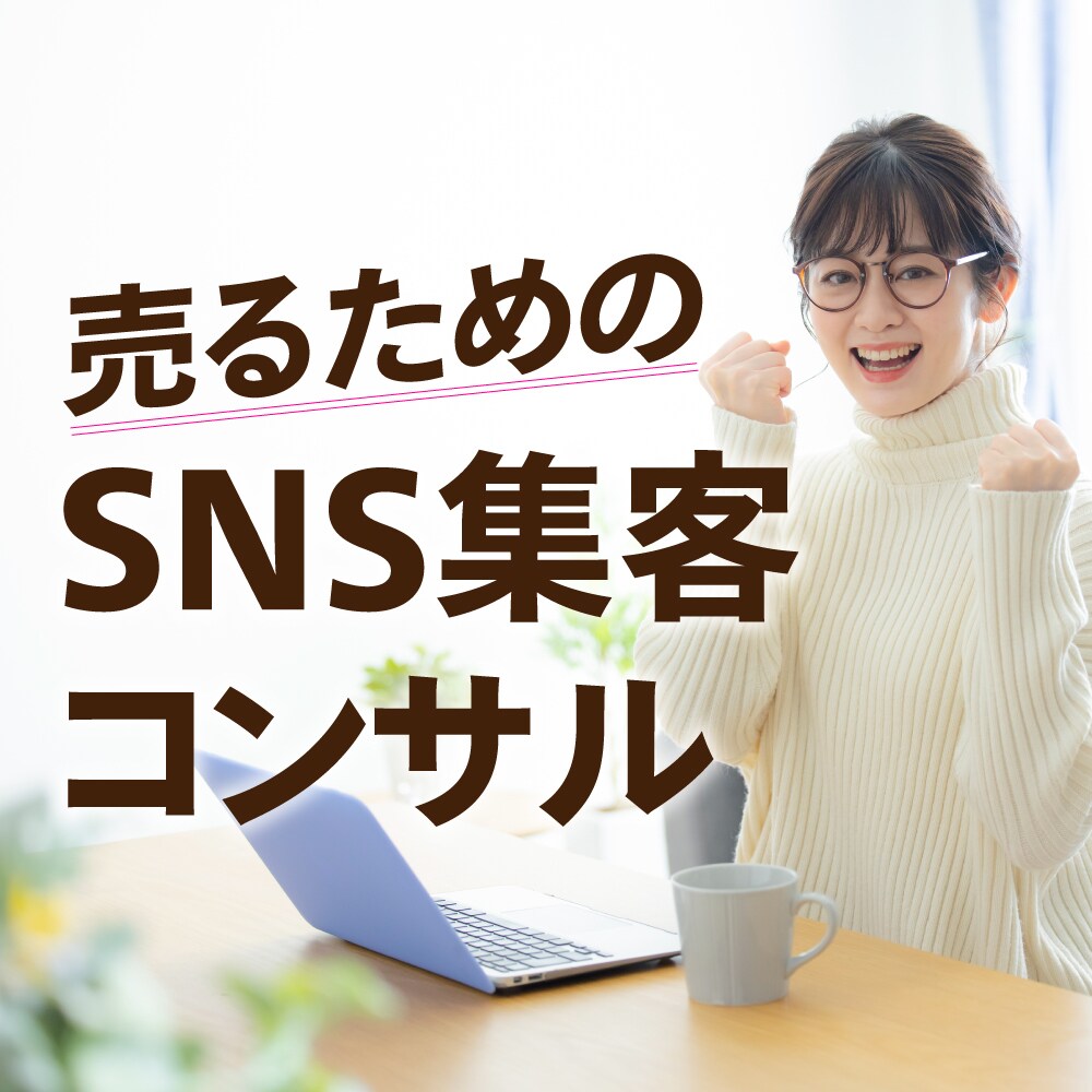 集客するためのSNSコンサルいたします 初心者大歓迎！売るためのSNS集客方法 イメージ1