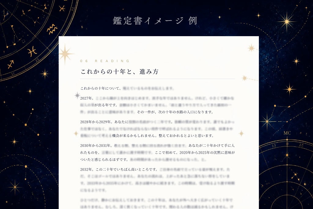 人生の軌道修正とバイオリズム設計の10年鑑定します 資質鑑定+チャット相談+輝く未来へ3週間波動ヒーリング イメージ8