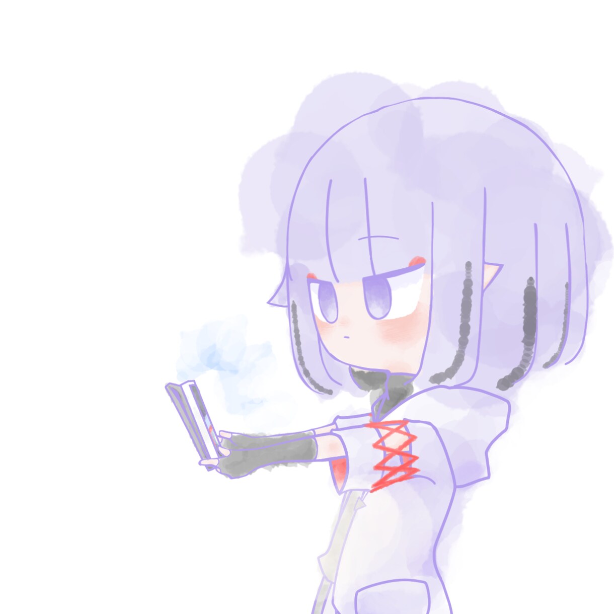 無制限で絵の具のようなゆるい絵を描きます 一枚絵/アイコン/歌ってみた/等の相談はお気軽にください イメージ2