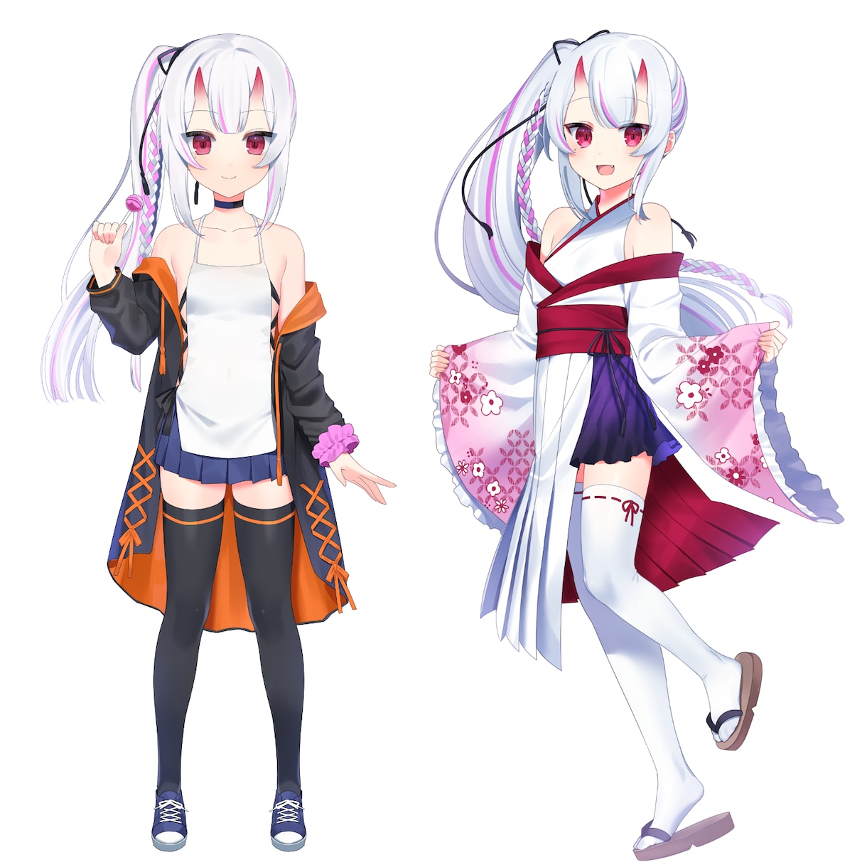 一枚絵やキャラデザ、立ち絵等制作します 美少女イラスト・かわいいキャラデザならお任せください！ イメージ9