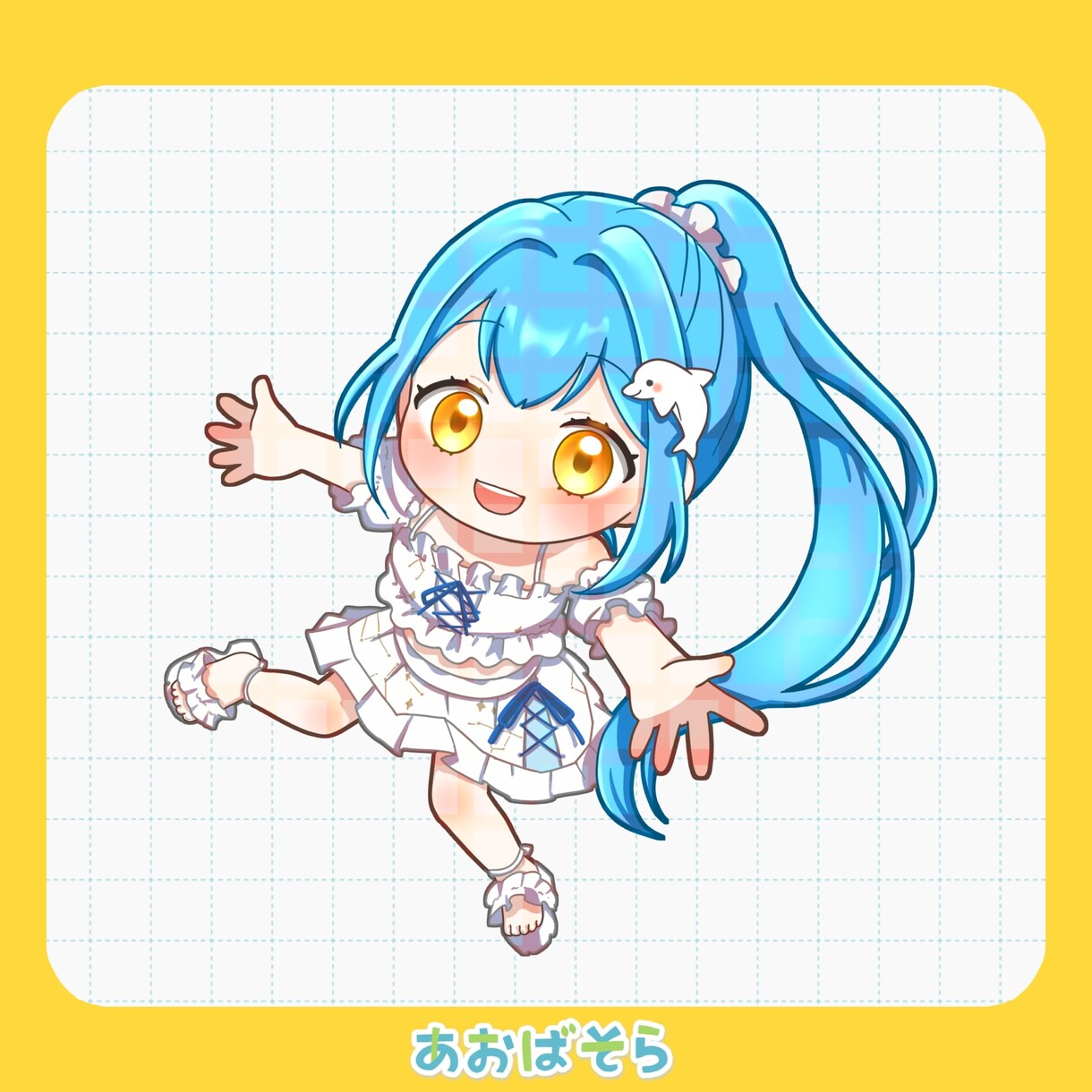 似顔絵可◎かわいく親しみやすいミニキャラを描きます キービジュアル・グッズ・アクキー・動画用・アイコンにおすすめ イメージ8