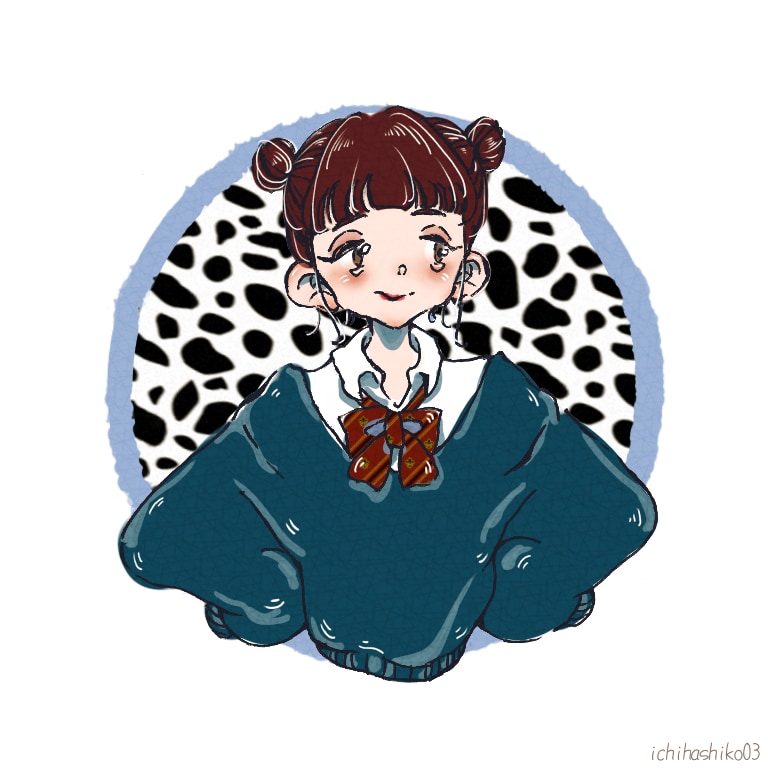 SNS用の似顔絵アイコン描きます 自分にそっくりな可愛いアイコンが欲しい方はぜひ！ イメージ1