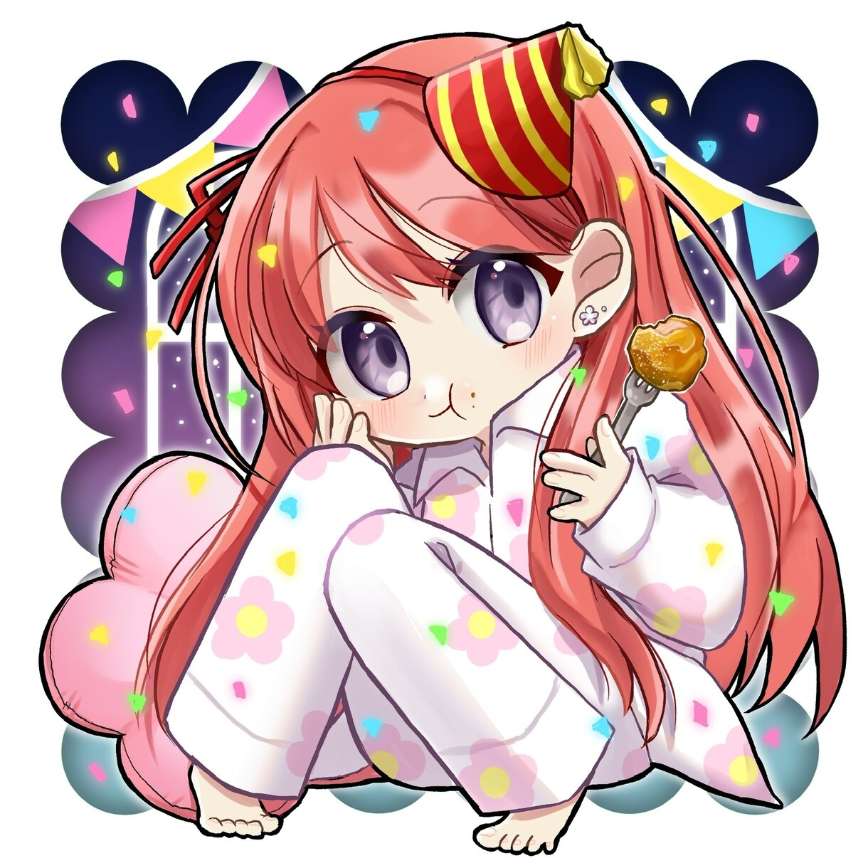 可愛いミニキャライラスト描きます 商用利用OK！通常表情＋2差分まで価格内でお描きします！ イメージ3