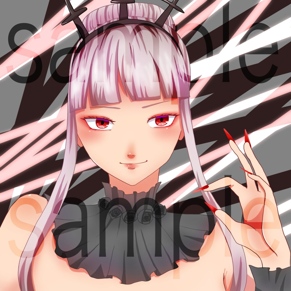 SNSアイコン、イラストオーダー承ります オリジナルから夢絵まで。※キャラ追加につき追加料金有 イメージ2