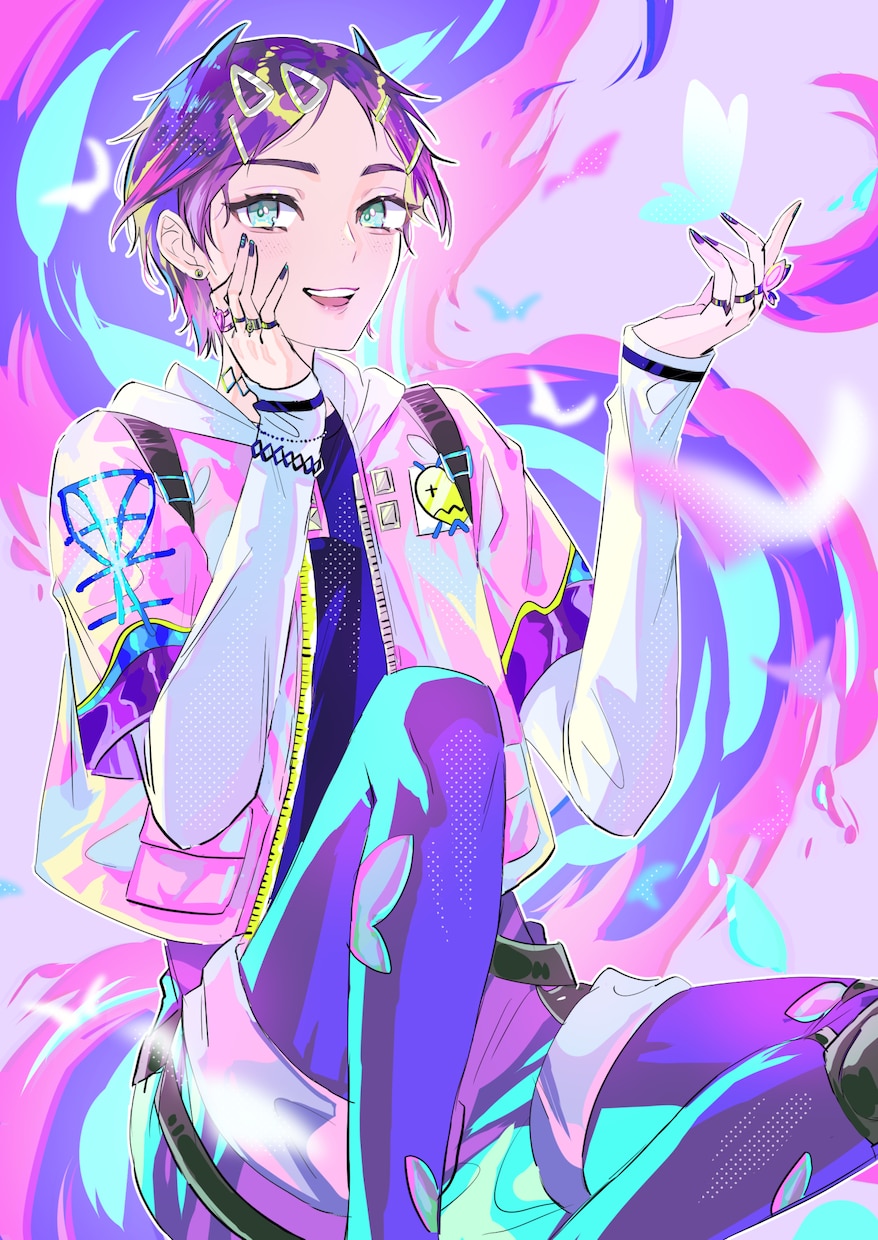 歌ってみた動画やオリジナル曲のイラスト描きます あなたらしいイラストをお求めの方はぜひ！ イメージ2