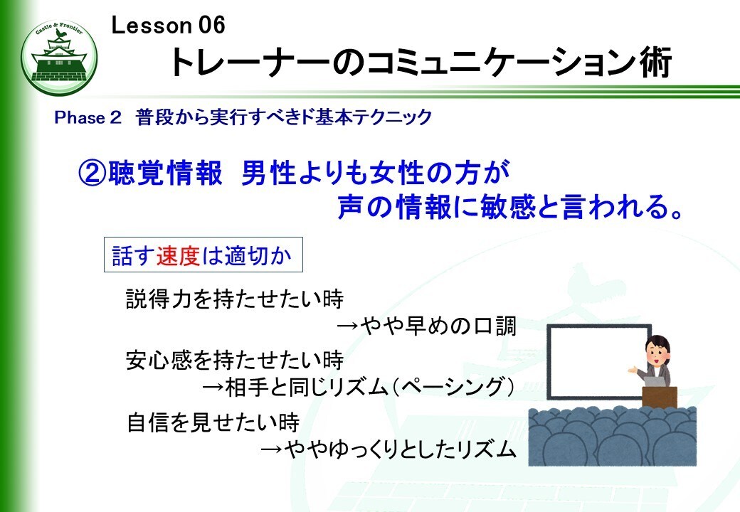社内研修「トレーナー初級研修③」を提供します そのままでも使える台本付きパワーポイントデータです。 イメージ10