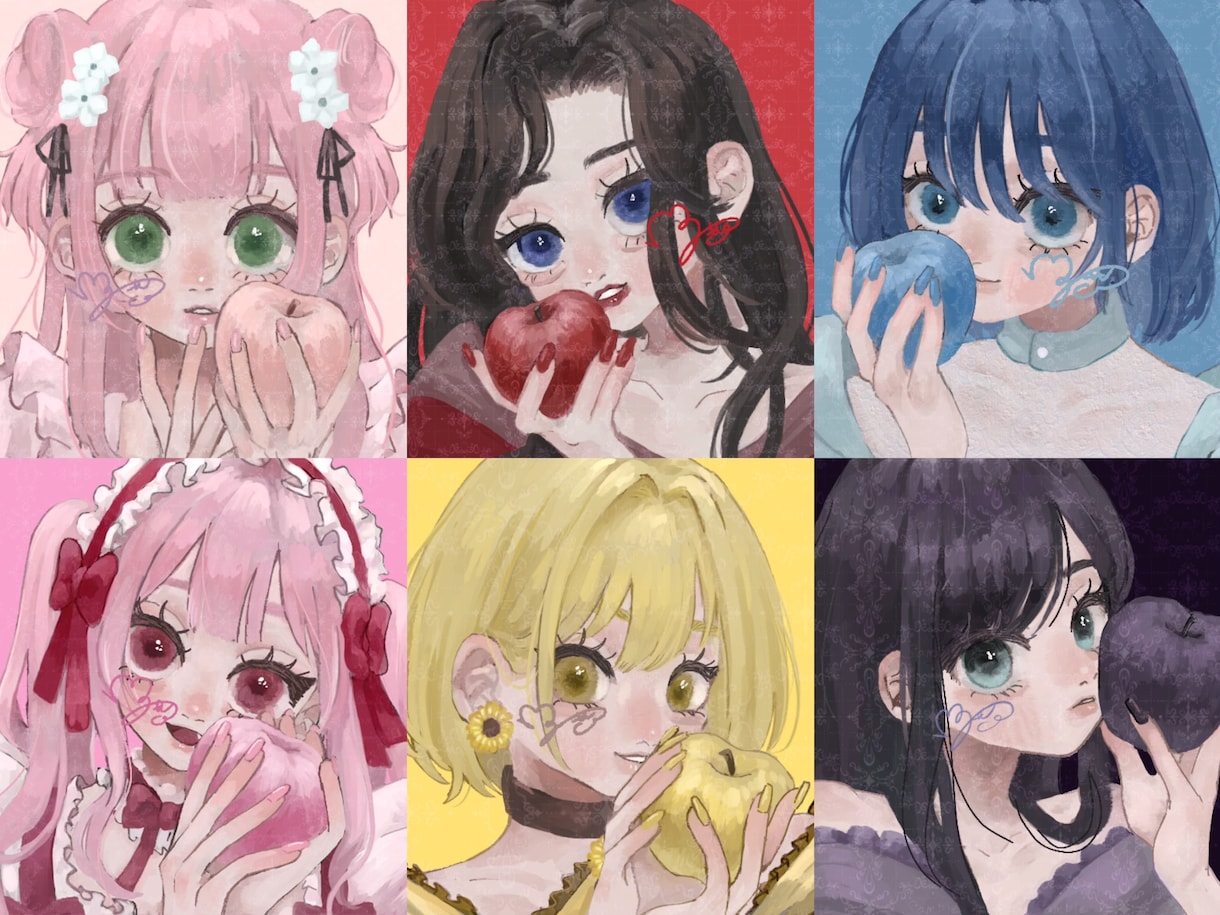 即納可能！SNSアイコン等お描きします 最短即日納品可能！基本納期7日の短納期特別プランです♪ イメージ9