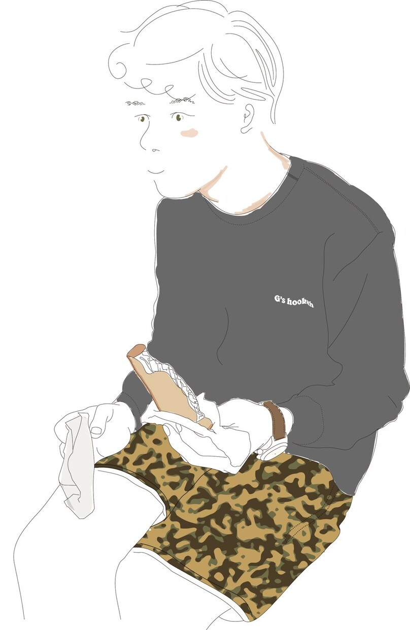 シンプルでお洒落な雰囲気似顔絵を描きます SNSのアイコン、ウェディングウェルカムボード、プレゼントに イメージ3