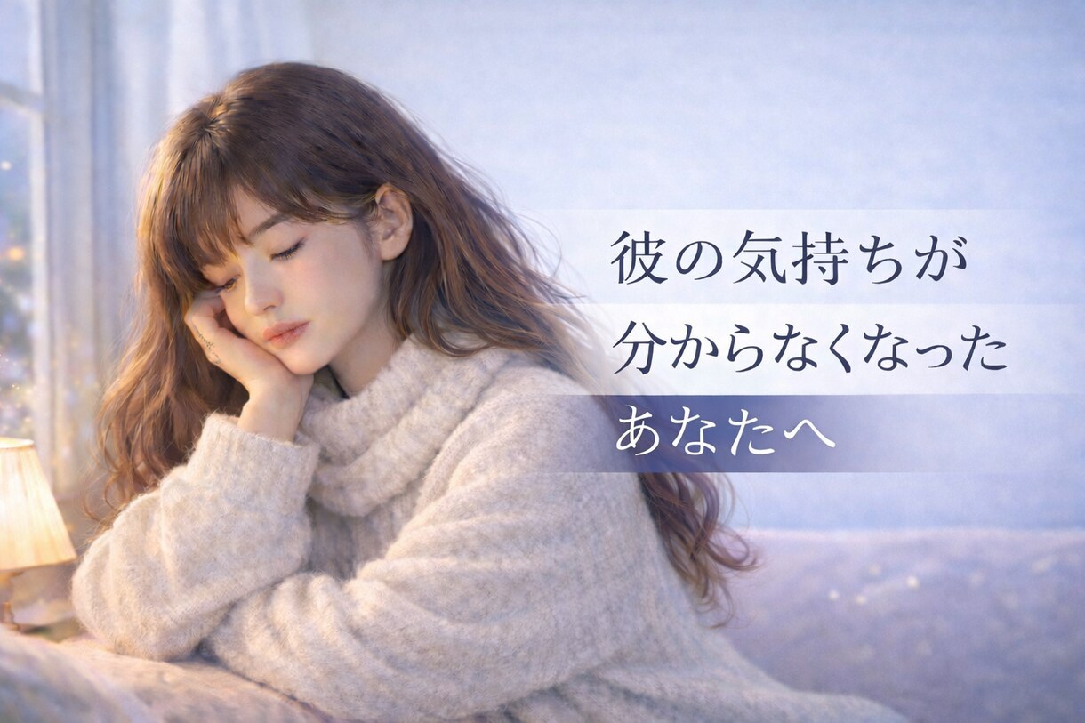 迷う恋を続けるか終わらせるか整理します 感情が溢れるあなたへ、霊視を用いて整理をお手伝いします イメージ1