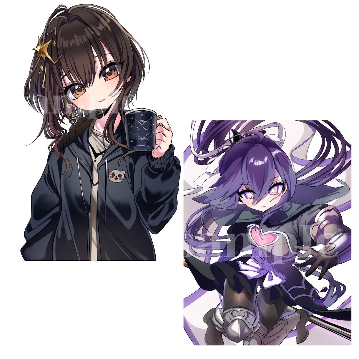 美少女・美男子の魅力を引き出すイラストを制作します 男性〇二次創作○創作〇個人制作から商用制作まで イメージ3