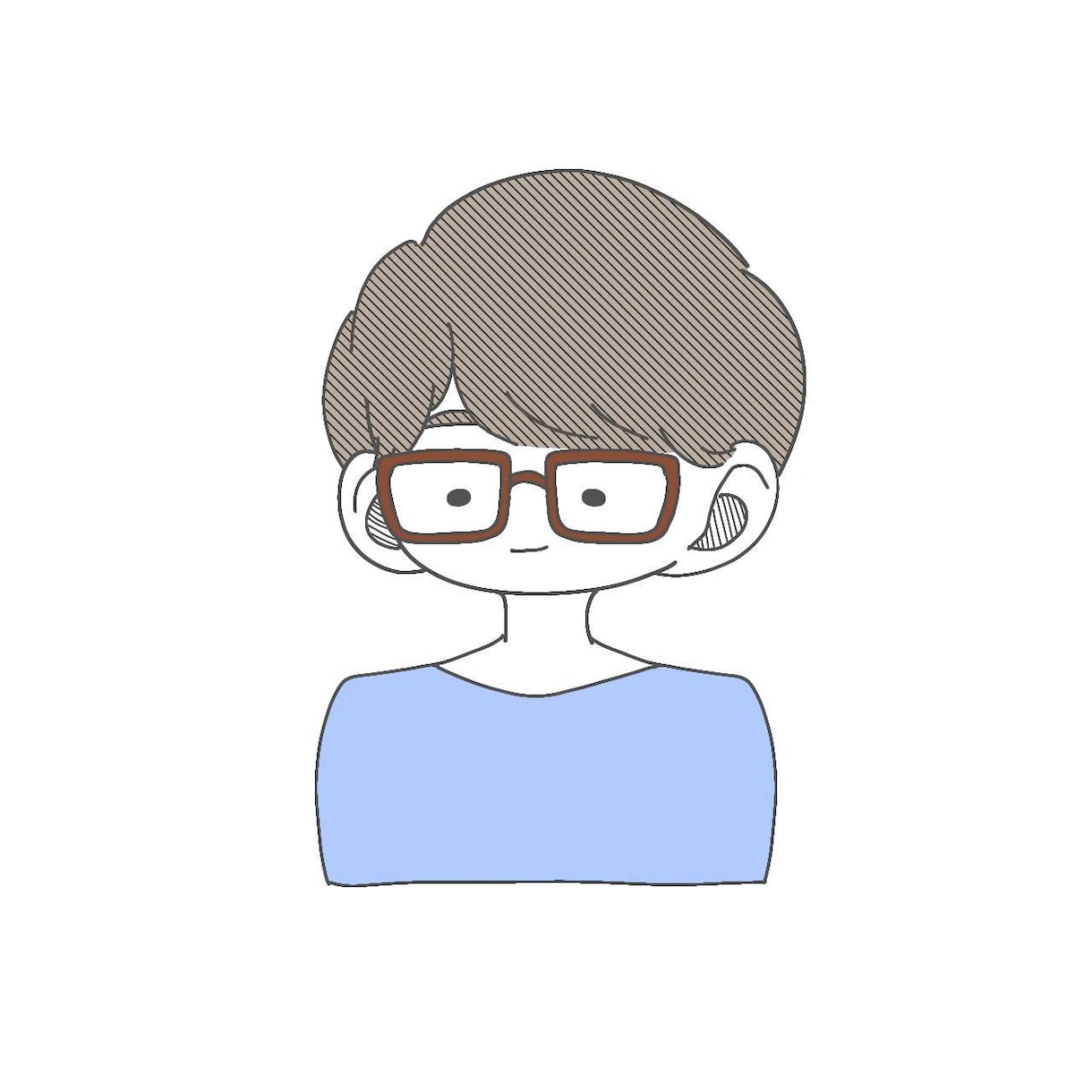 ゆるくて可愛い似顔絵描きます 緩く可愛いタッチで柔らかく表現が特徴です！ イメージ3
