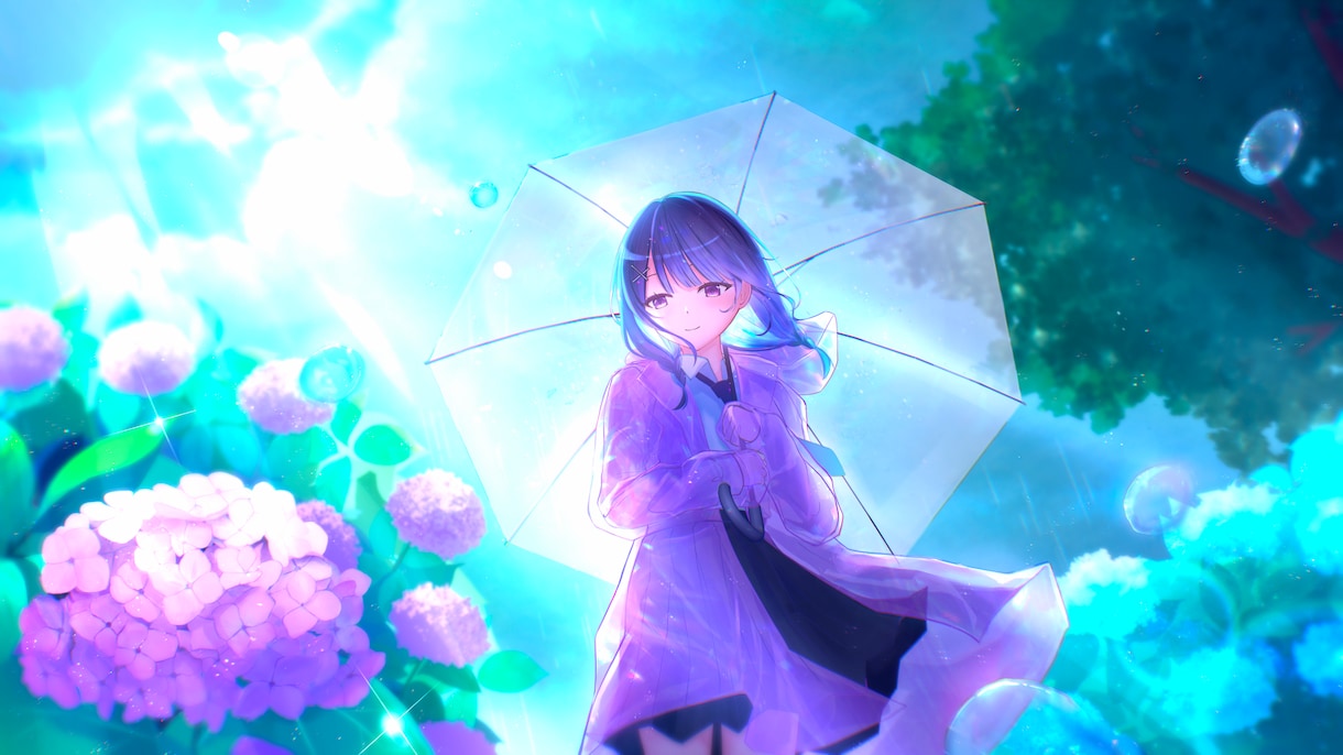 星空、青空などが中心の綺麗な背景イラストを描きます 空のイラストが得意です！MV等動画制作可能！ イメージ3
