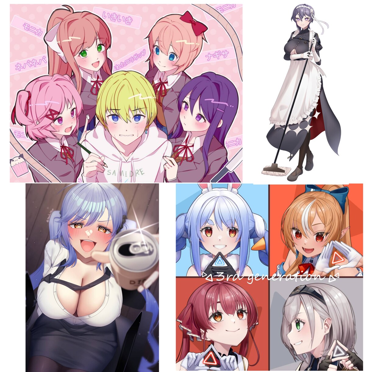 可愛い女の子のイラストを描きます アイコンやヘッダー、立ち絵など承ります！ イメージ8