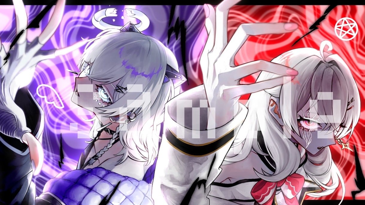 サムネ・アイコン等の一枚絵イラスト描きます YouTube・歌ってみた等の一枚絵に イメージ9