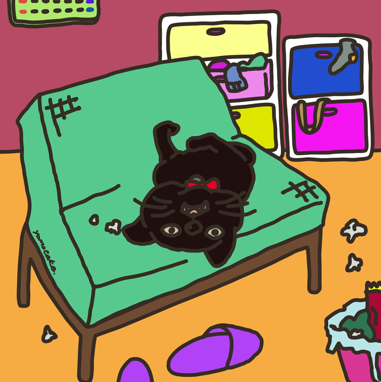 カラフルなペットのイラスト描きます ペットの写真はいっぱいあるけどイラストって意外と無い！ イメージ1