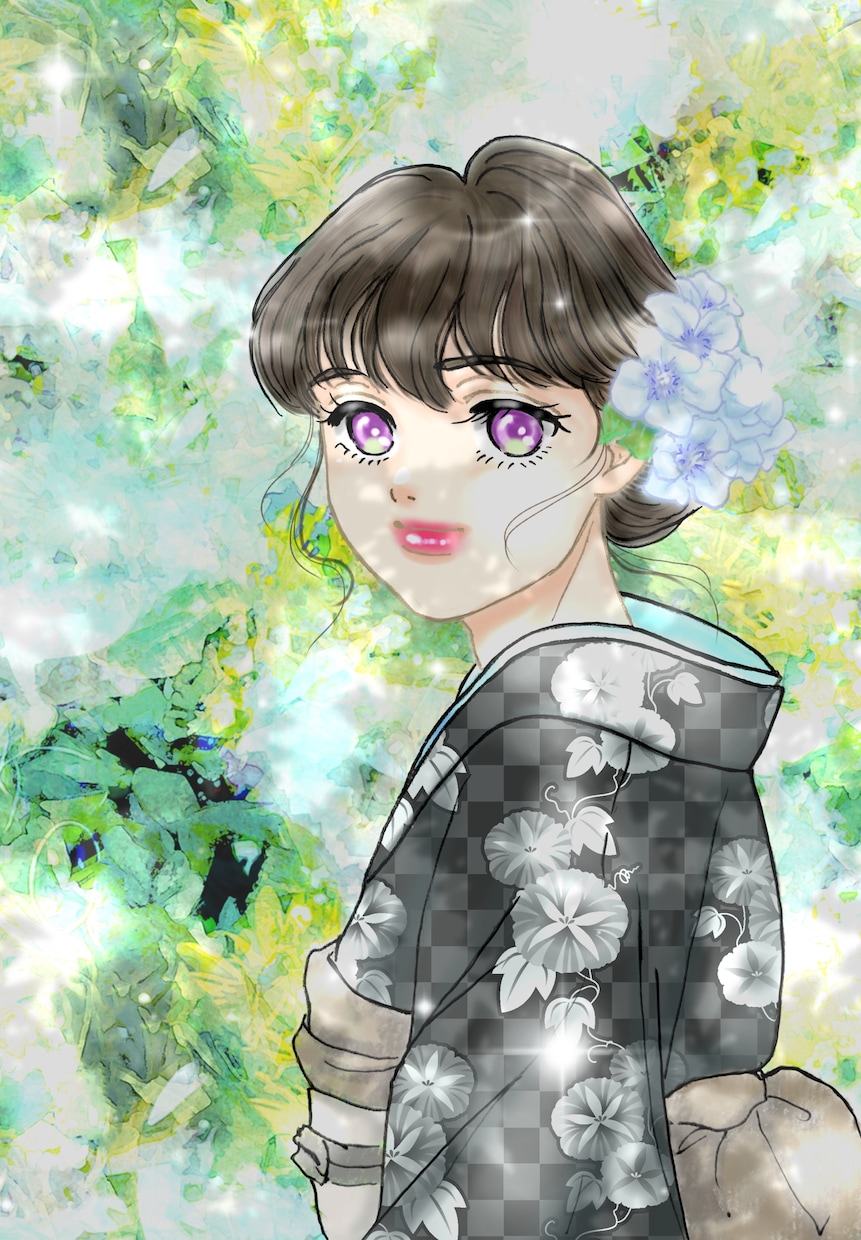 アイコン製作します 可愛い、好みに合わせた、ちょっと色っぽいイラスト描きます。 イメージ6