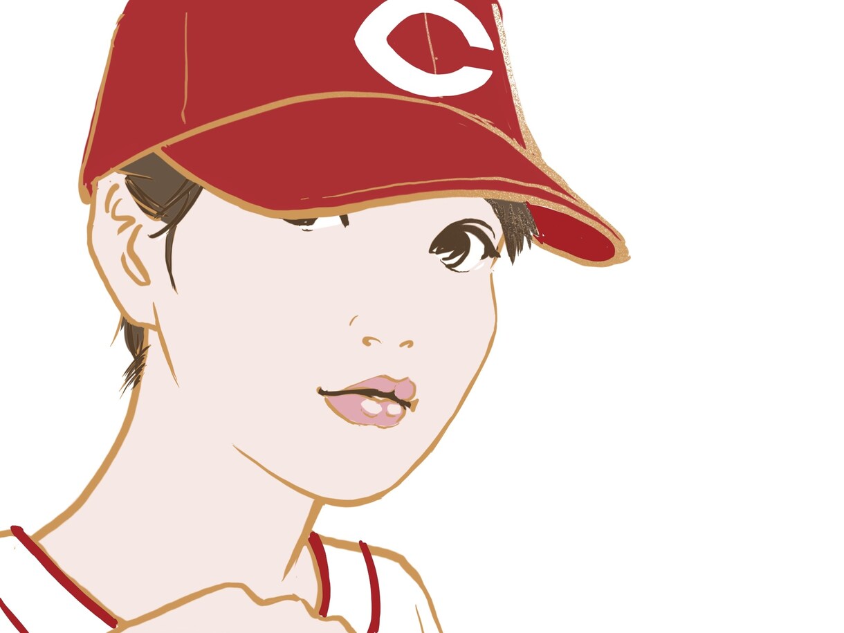シンプルで温かみのある似顔絵やイラスト描きます 暖かみのある線画にシンプルな着色が特徴的です。 イメージ4