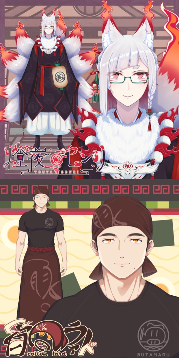 キャラデザ～高可動モデリング＋アニメ全部制作します Vtuberの全てが揃う！待機・EDアニメ付きで今すぐ配信！ イメージ10