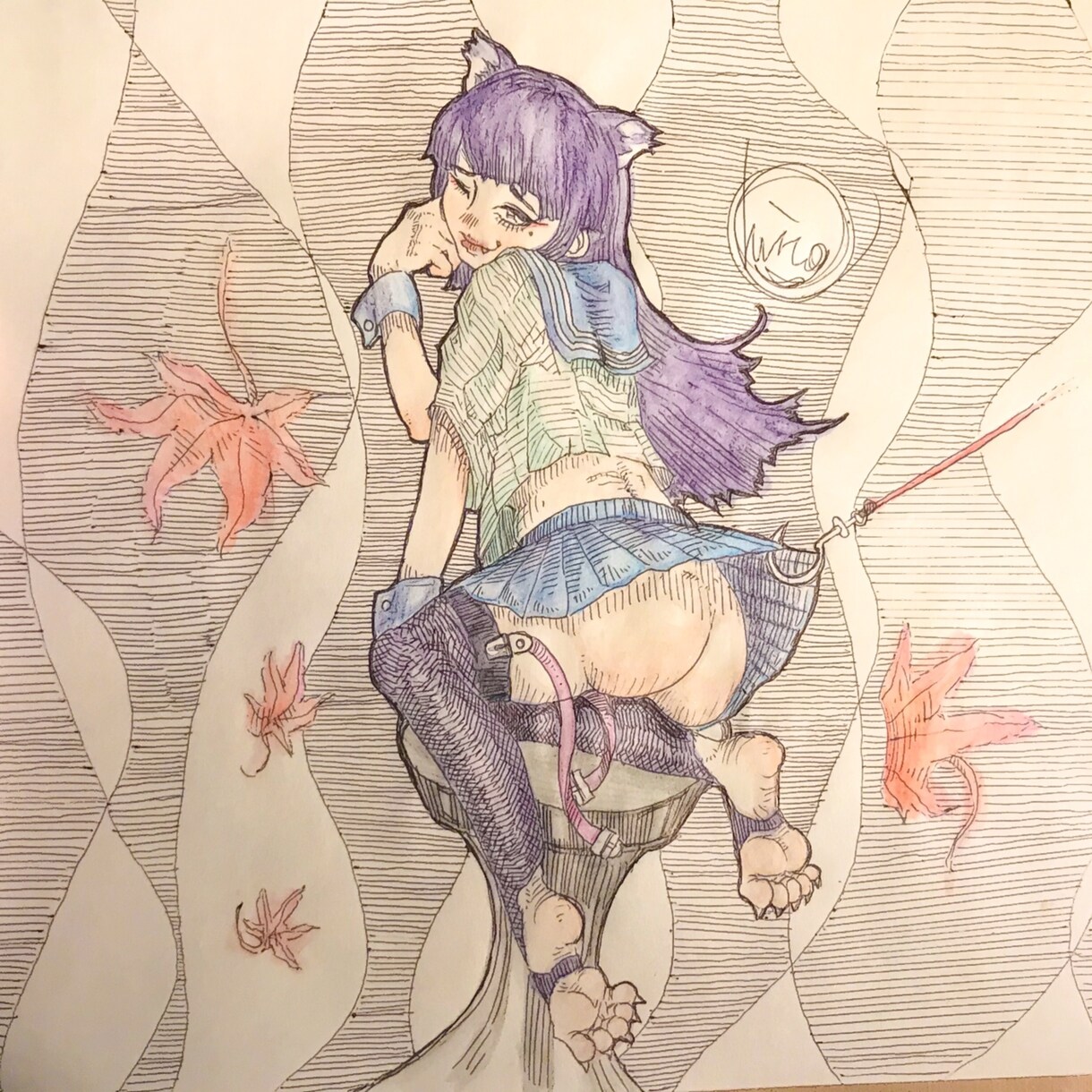 モノクロからポップなイラストまで描きます 個性的で陰鬱、だけど可愛くて愛されるイラストを イメージ8