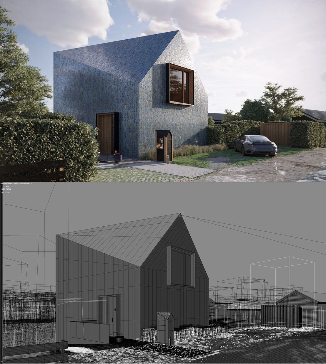 フォトリアリスティックな建築外観パースご提供します 短期間・高品質でリアルな建築CGパースご提供します。 イメージ1