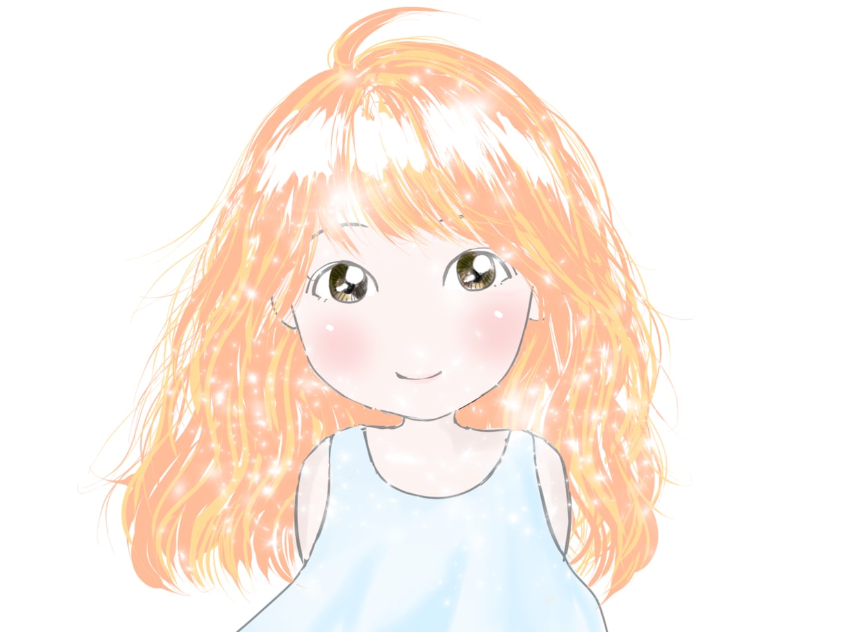 シンプルきれいめデフォルメ女子描きます ★おとな女性も！SNSアイコン・ブログ・グッズ作成に使える！ イメージ6