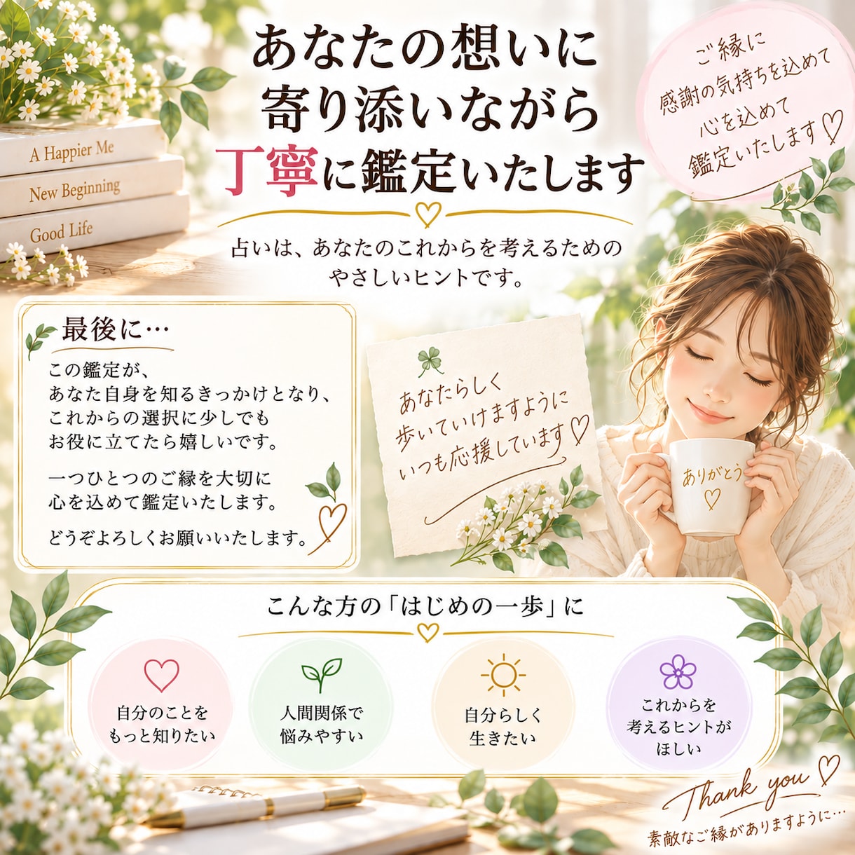 人に合わせて疲れる方へ四柱推命で本質を鑑定します 向いてる仕事・強み・弱みがわかる取扱説明書をお届けします イメージ3