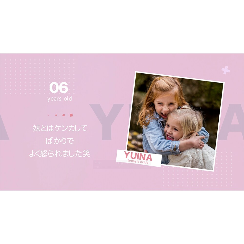 3枠限定★心に残るプロフィール動画作ります どなたでも簡単に作成できます！ イメージ4