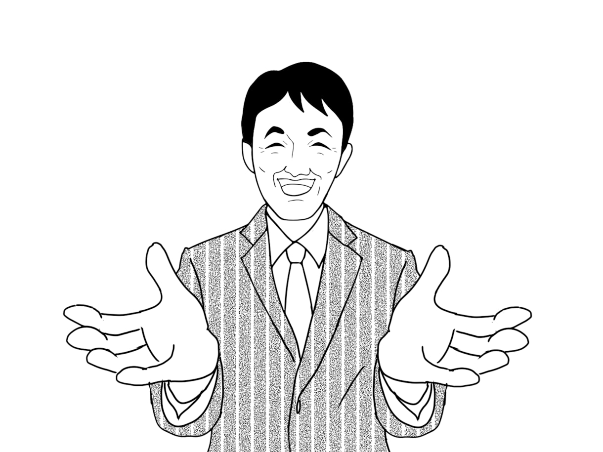 好感度が上がる似顔絵イラストを描きます ちょっと使いにくいけどなんか笑えて、好感度アップ間違いなし！ イメージ2