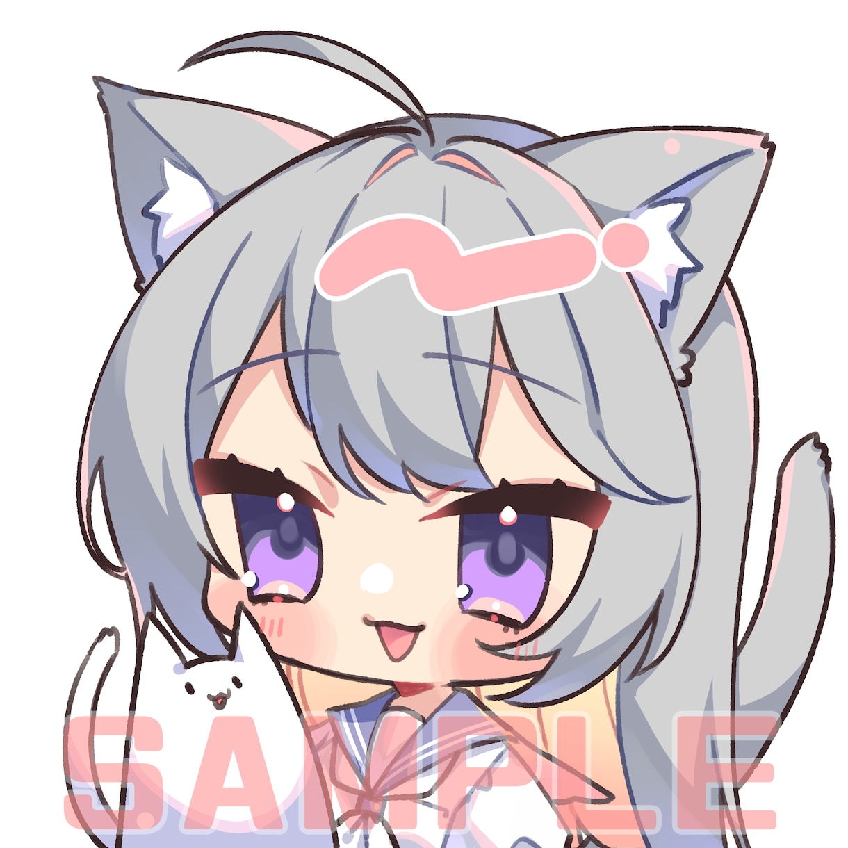 ミニキャラの立ち絵製作します サムネやグッズなどに！ちいさくてかわいいキャラを制作します！ イメージ2
