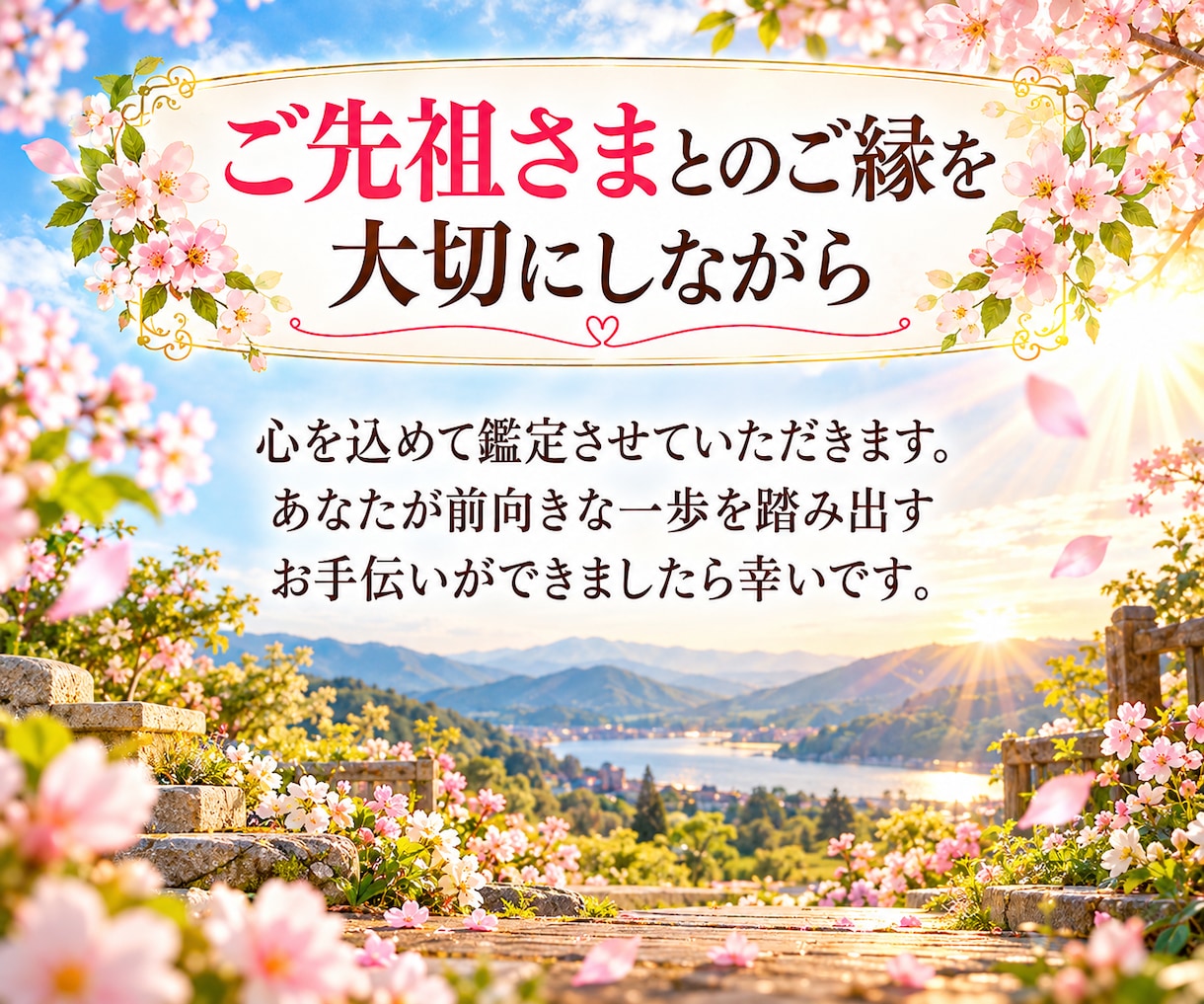 ご先祖さまから今必要なメッセージを届けます 祖父母の名前の音から、今のお悩みにヒントをお届けします イメージ7