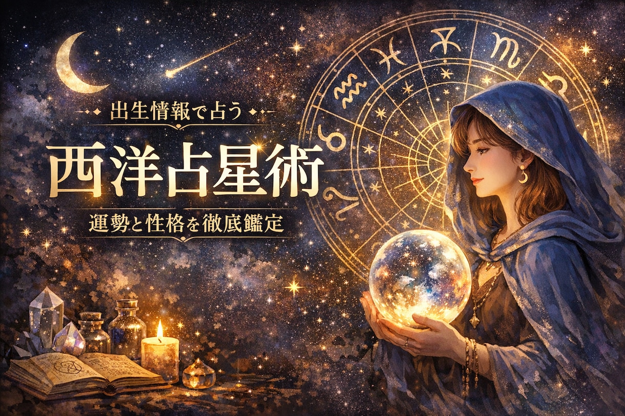 星と魂で読み解くあなたの運命読み解きます 出生情報からあなたの運勢と性格を鑑定 イメージ1