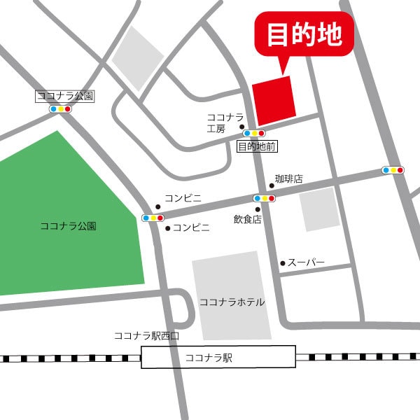 見やすいMAP制作いたします 修正何度でも無料でご対応致します。 イメージ2