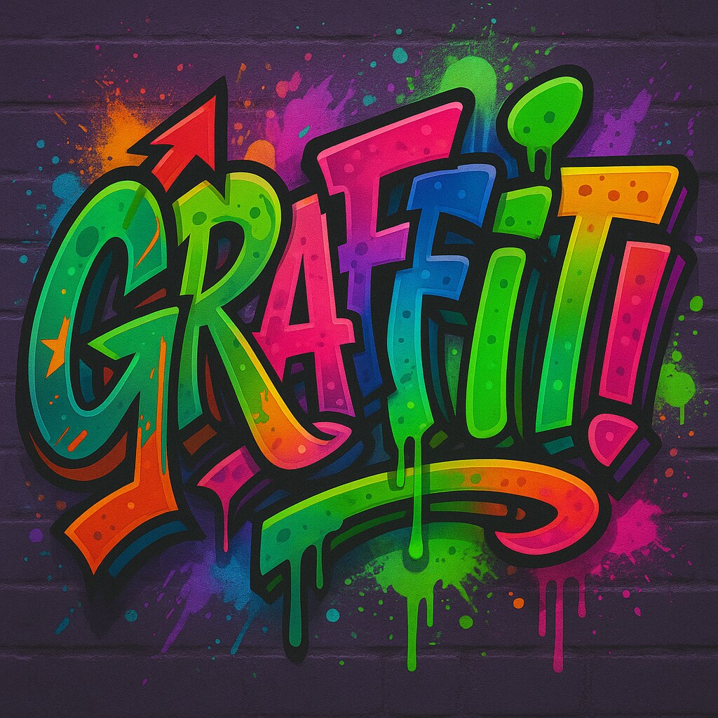 グラフィティアートが得意です！ご依頼お待ちしてます 【細かな要望に合わせて、デザインをするのが得意です。】 イメージ1