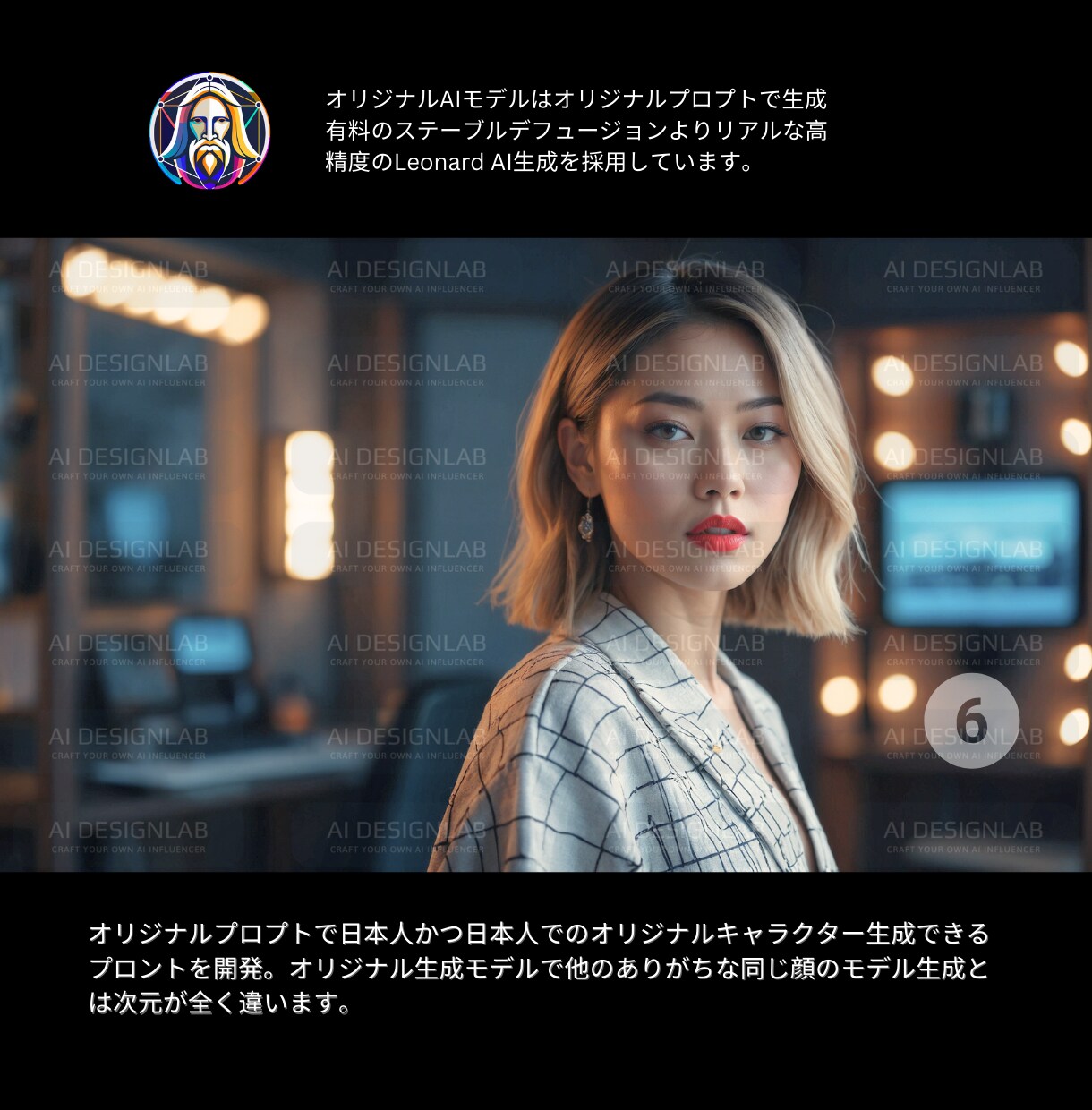 Canva超リアルモデル画像テンプレート提供します 超リアルSクラスモデル画像[商用可能]Youtuber イメージ8