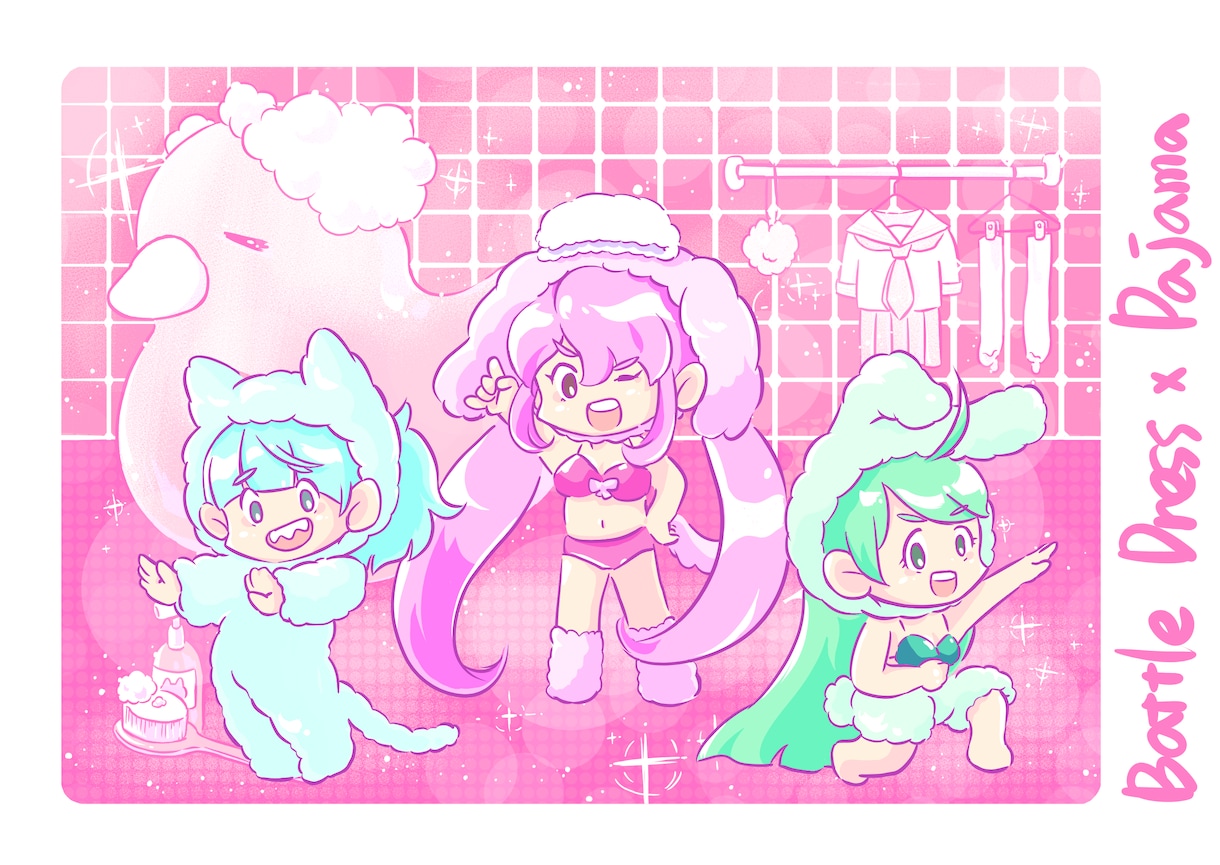 かわいいイラストを描きます 日本在住台湾人イラストレーター イメージ7