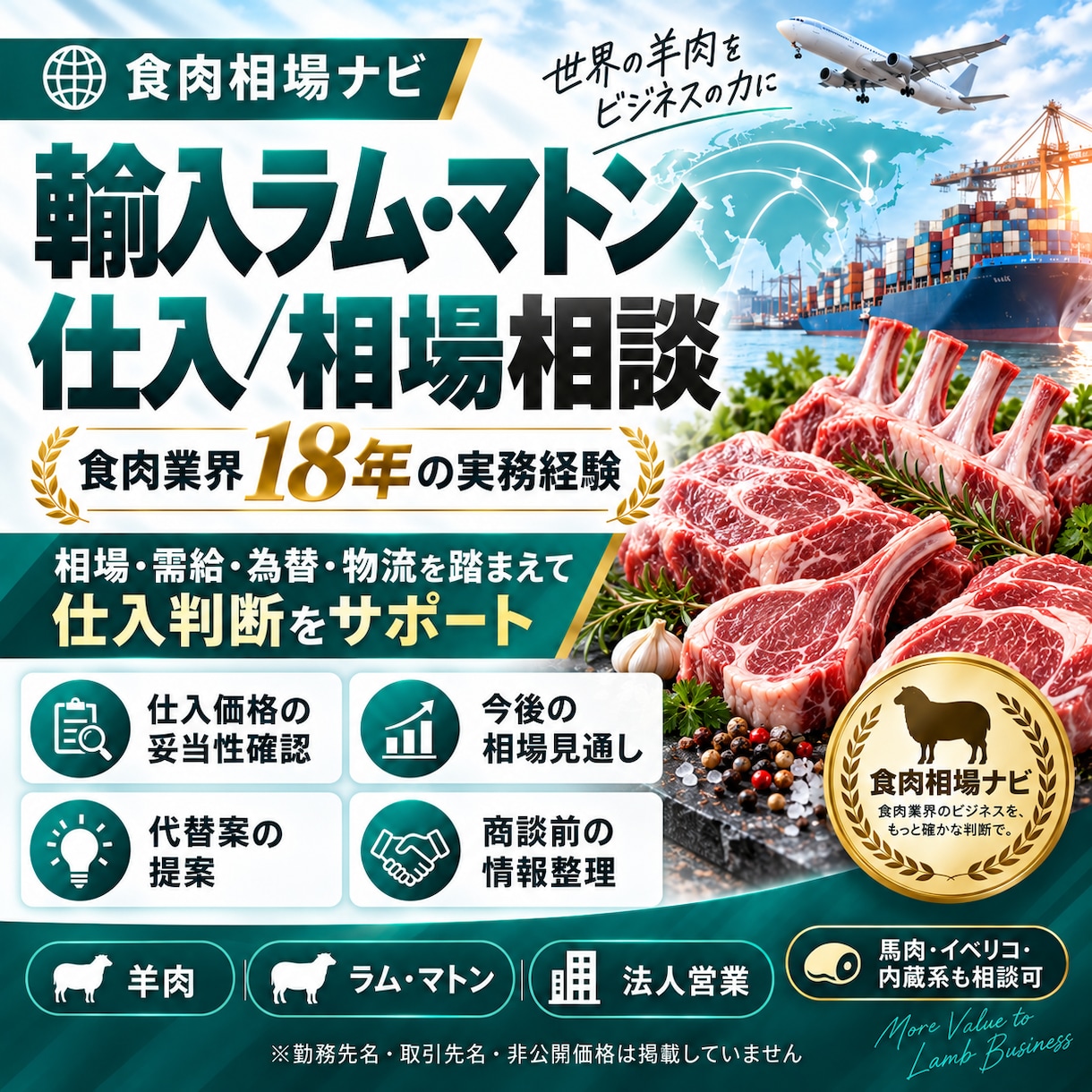 飲食店の肉の仕入価格・相場を確認します 食肉業界18年｜豚・牛・鶏などの仕入れ判断をサポート イメージ4