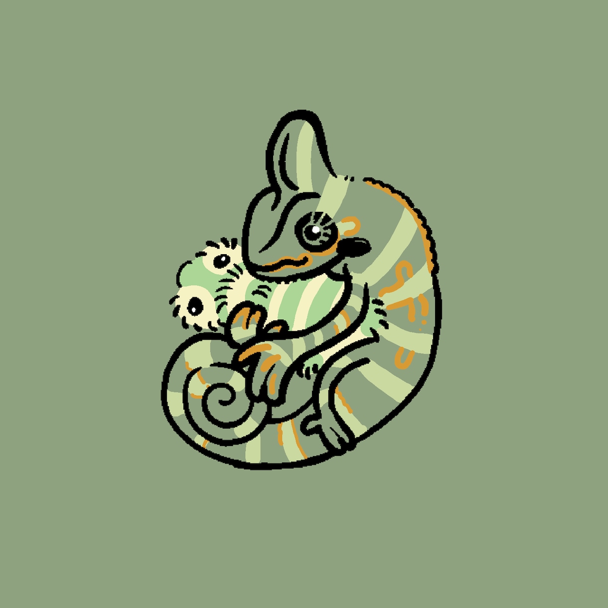 ペットの似顔絵をゆるく描きます ご家族の動物をゆるく描かせていただきます！ イメージ6